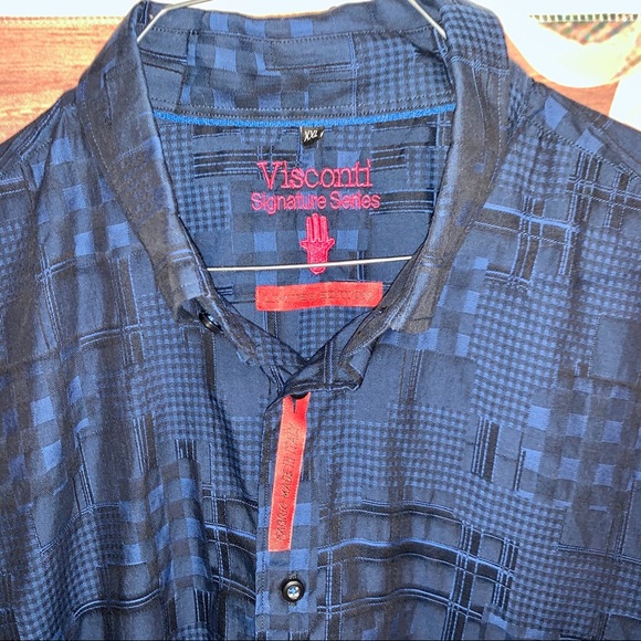 Blue Visconti Limited edition button down XXL - Picture 4 of 4